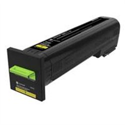 TONER LEXMARK 72K4XY0 AMARILLO, EXTRA ALTO RENDIMIENTO 22000, PARA CS820DE, CX860DE, CX825DE
