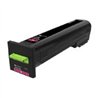 TONER LEXMARK 72K4XM0 MAGENTA, EXTRA ALTO RENDIMIENTO 22000, PARA CS820DE, CX860DE, CX825DE