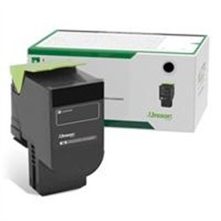 TONER LASER LEXMARK COLOR NEGRO, RENDIMIENTO ESTANDAR, NP 78C40K0, HASTA 2000 PAGINAS,MODELOS CX622ADE, CS421DN, CS521DN, CX625A