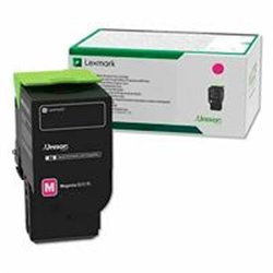 TONER LASER LEXMARK COLOR MAGENTA RENDIMIENTO ESTANDAR, NP 78C40M0, HASTA 1400 PAGINAS, MODELOS CX622ADE, CS421DN, CS521DN, CX62