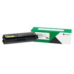 TONER LASER LEXMARK COLOR AMARILLO, RENDIMIENTO ESTANDAR C3240Y0, HASTA 1500 PAGINAS, MODELOS MC3224ADWE, MC3326ADWE, C3224DW, M