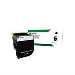 TONER LASER LEXMARK COLOR NEGRO EXTRA ALTO RENDIMIENTO, NP 78C4XK0, HASTA 8500 PAGINAS, MODELOS CX622, CX625, CS421, CS521, CX62