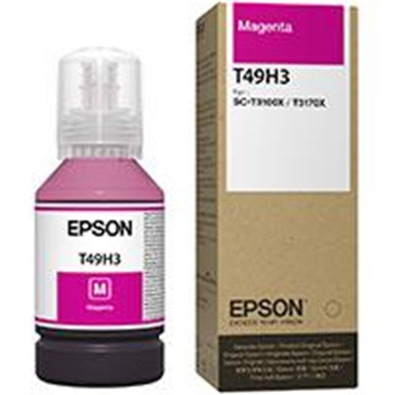 CARTUCHO EPSON MODELO T49H MAGENTA, PARA PLOTTER T3170X (140 ML)