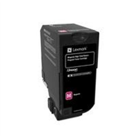 TONER LASER LEXMARK COLOR MAGENTA, NP 74C4HM0, ALTO RENDIMIENTO, HASTA 12000 PAGINAS, MODELOS CS725DE