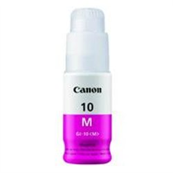 BOTELLA DE TINTA CANON GI-10M MAGENTA,TINTA CONTINUA,RENDIMIENTO 7700 PAGINAS,COMPATIBLE: G6010,G5010,GM2010