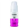 BOTELLA DE TINTA CANON GI-10M MAGENTA,TINTA CONTINUA,RENDIMIENTO 7700 PAGINAS,COMPATIBLE: G6010,G5010,GM2010