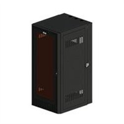 GABINETE NORTH SYSTEM NORTH015-BKT MONTAJE EN PARED C/E 26 U.R. COLOR NEGRO TEXTURIZADO **NO INCLUYE FLETE**