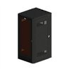 GABINETE NORTH SYSTEM NORTH015-BKT MONTAJE EN PARED C/E 26 U.R. COLOR NEGRO TEXTURIZADO **NO INCLUYE FLETE**
