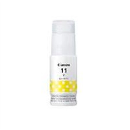 BOTELLA DE TINTA CANON GI-11Y AMARILLO,RENDIMIENTO 7,700 PAGINAS,COMPATIBLE: G3160,G2160.