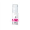 BOTELLA DE TINTA CANON GI-11M MAGENTA,RENDIMIENTO 7,700 PAGINAS,COMPATIBLE G3160,G2160.