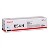 TONER CANON 054 H CYAN,RENDIMIENTO 2,300 PAGINAS,COMPATIBLE LBP622CDW,MF642CDW,MF644CDW