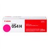 TONER CANON 054 H MAGENTA,RENDIMIENTO 2,300 PAGINAS,COMPATIBLE: LBP622CDW,MF642CDW,MF644CDW
