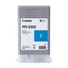 TANQUE DE TINTA CANON PFI-030 C CYAN,COMPATIBLE: TA-20,TA-30,CAPACIDAD 55 ML