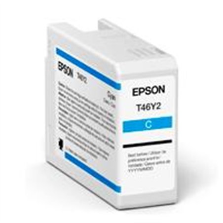 CARTUCHO EPSON MODELO T46Y CYAN, PARA PLOTTER P900 (50 ML)