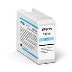 CARTUCHO EPSON MODELO T46Y CYAN LIGHT, PARA PLOTTER P900 (50 ML)