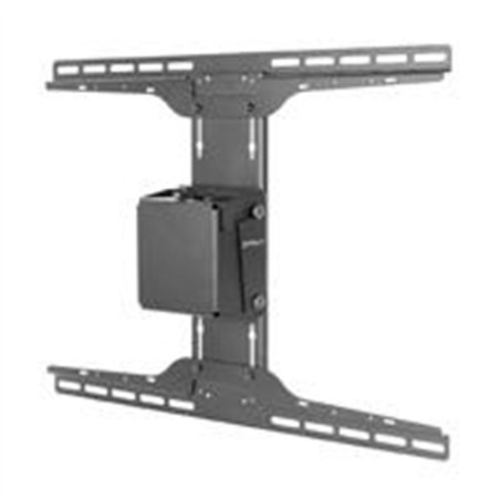 SOPORTES PARA ARREGLO DE TECHO CON ADAPTADOR EN FORMA DE H Y CAJA DE INCLINACIÓN PARA PANTALLAS DE 32 A 90, PLACA DE SUSPENSIÓN 