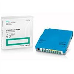 CARTUCHOS DE DATOS HPE LTO-9 ULTRIUM DE 45 TB WORM 20 CON ETIQUETA PERSONALIZADA CON CARCASAS