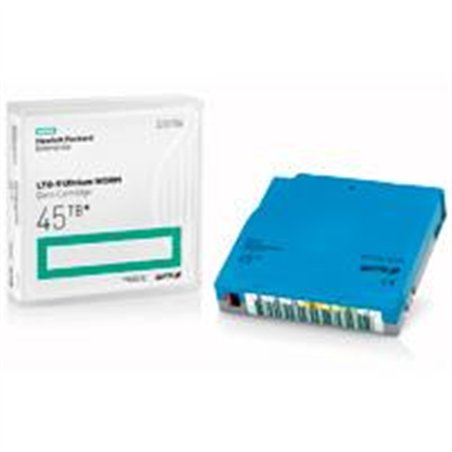 CARTUCHOS DE DATOS HPE LTO-9 ULTRIUM DE 45 TB WORM 20 CON ETIQUETA PERSONALIZADA CON CARCASAS