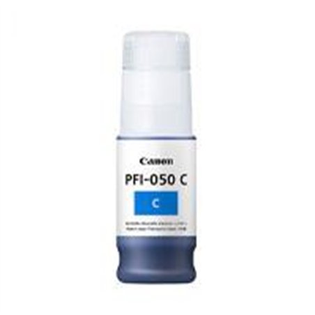TANQUE DE TINTA CANON PFI-050 C CYAN,COMPATIBLE: TC-20, CAPACIDAD 70 ML