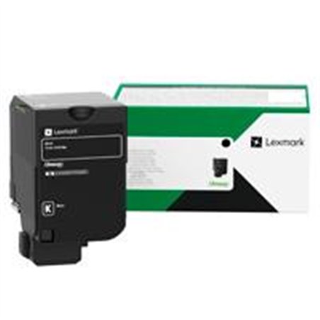 TONER LEXMARK 71C80K0 NEGRO, ESTANDAR 5000 PAGINAS, PARA CS/CX730, 735
