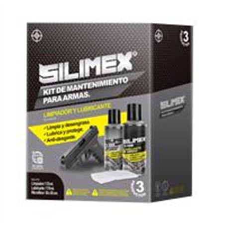 KIT DE LIMPIEZA Y MANTENIMIENTO PARA ARMAS EX156 SILIMEX