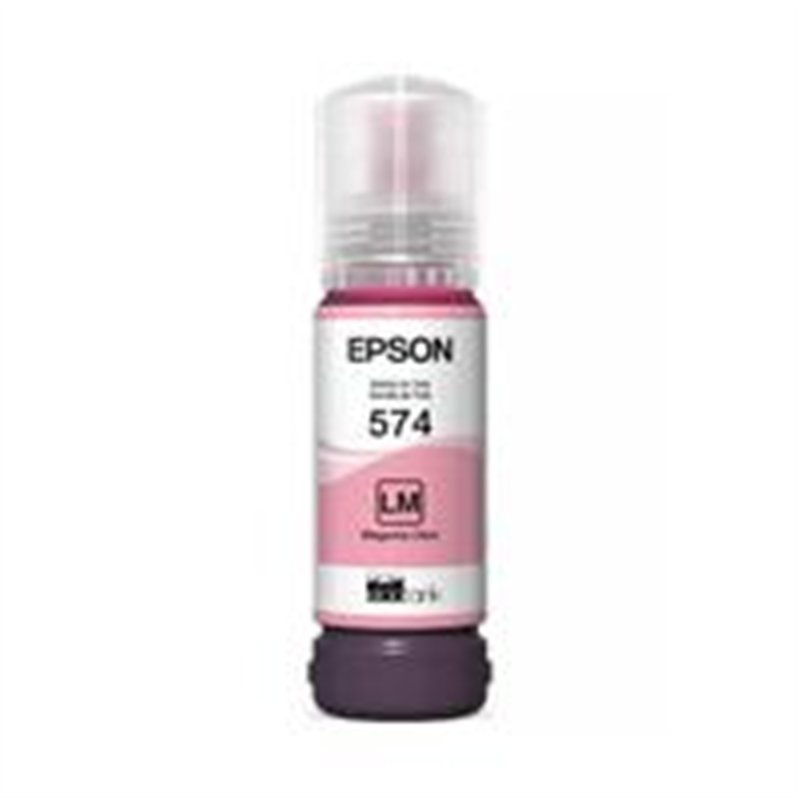 BOTELLA DE TINTA EPSON MODELO T574 MAGENTA LIGTH PARA L8050