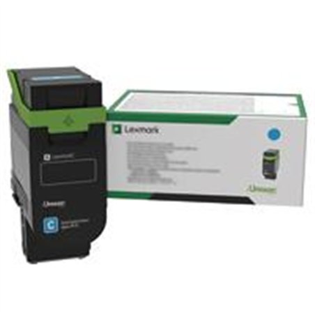 TONER LEXMARK 75M4HC0 CIAN, ALTO RENDIMIENTO 8800 PAGINAS, PARA CS531, CX532