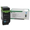 TONER LEXMARK 75M4HC0 CIAN, ALTO RENDIMIENTO 8800 PAGINAS, PARA CS531, CX532