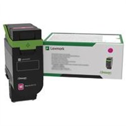 TONER LEXMARK 75M40M0 MAGENTA, RENDIMIENTO ESTANDAR 2000 PAGINAS, PARA CS531, 632, CX532, 635