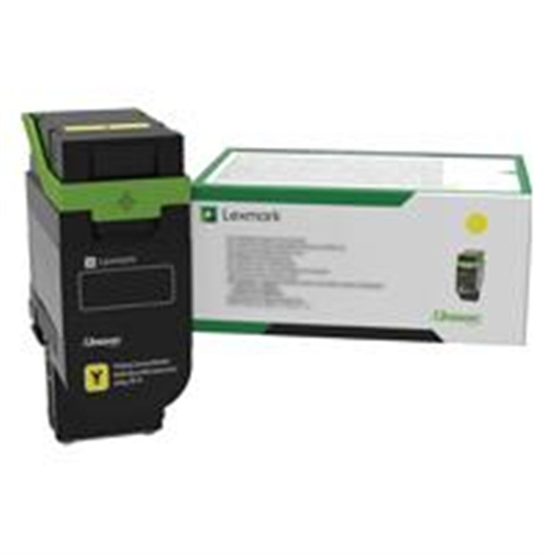 TONER LEXMARK 75M40Y0 AMARILLO, RENDIMIENTO ESTANDAR 2000 PAGINAS, PARA CS531, 632, CX532, 635