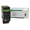 TONER LEXMARK 75M4HY0 AMARILLO, ALTO RENDIMIENTO 8800 PAGINAS, PARA CS531, CX532