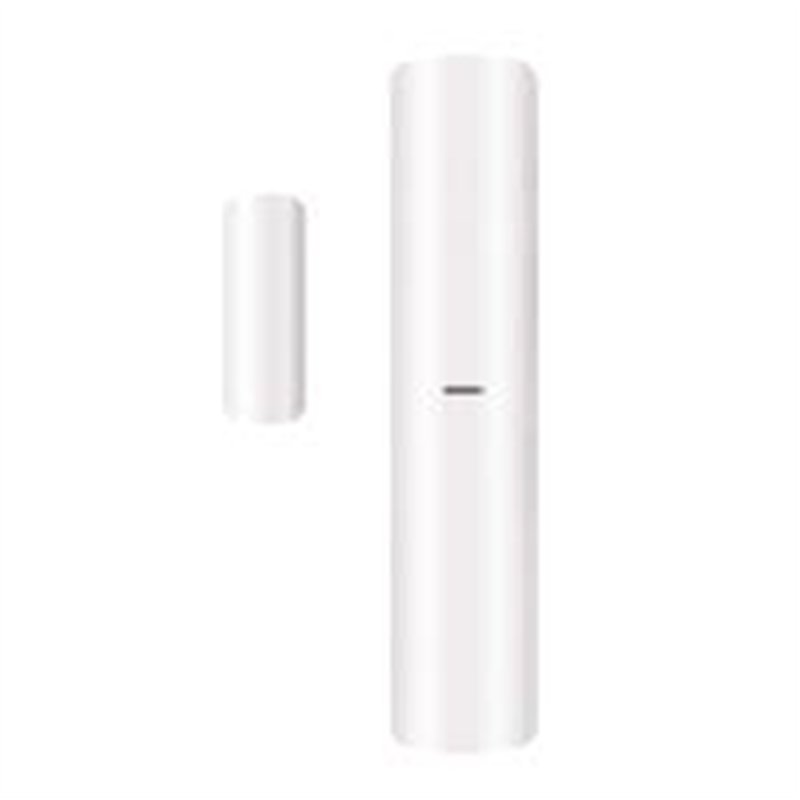 CONTACTO MAGNETICO INALAMBRICO HIKVISION DS-PDMC-EG2-WB + 2 ZONAS PARA AGREGAR SENSORES CABLEADOS / 3 EN 1 / SOPORTA 2 ZONAS CAB