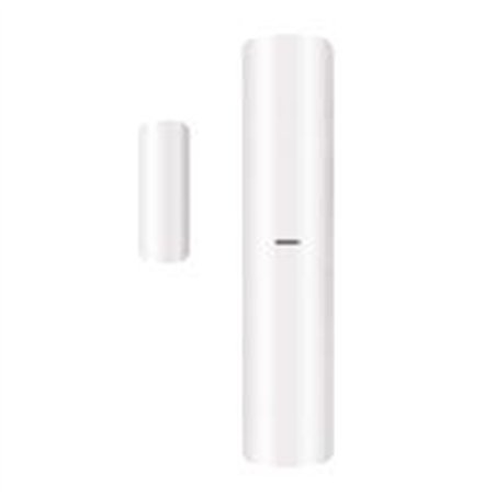 CONTACTO MAGNETICO INALAMBRICO HIKVISION DS-PDMC-EG2-WB + 2 ZONAS PARA AGREGAR SENSORES CABLEADOS / 3 EN 1 / SOPORTA 2 ZONAS CAB