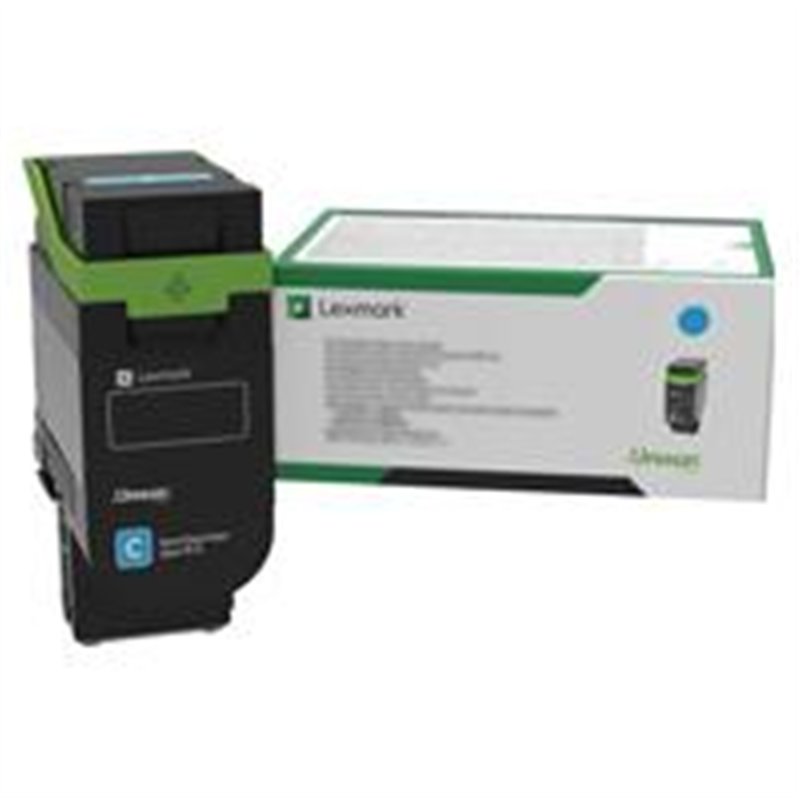 TONER LEXMARK 75M4XC0 CIAN, RENDIMIENTO ESTANDAR 111700 PAGINAS, PARA CS632, CX635