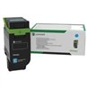 TONER LEXMARK 75M4XC0 CIAN, RENDIMIENTO ESTANDAR 111700 PAGINAS, PARA CS632, CX635