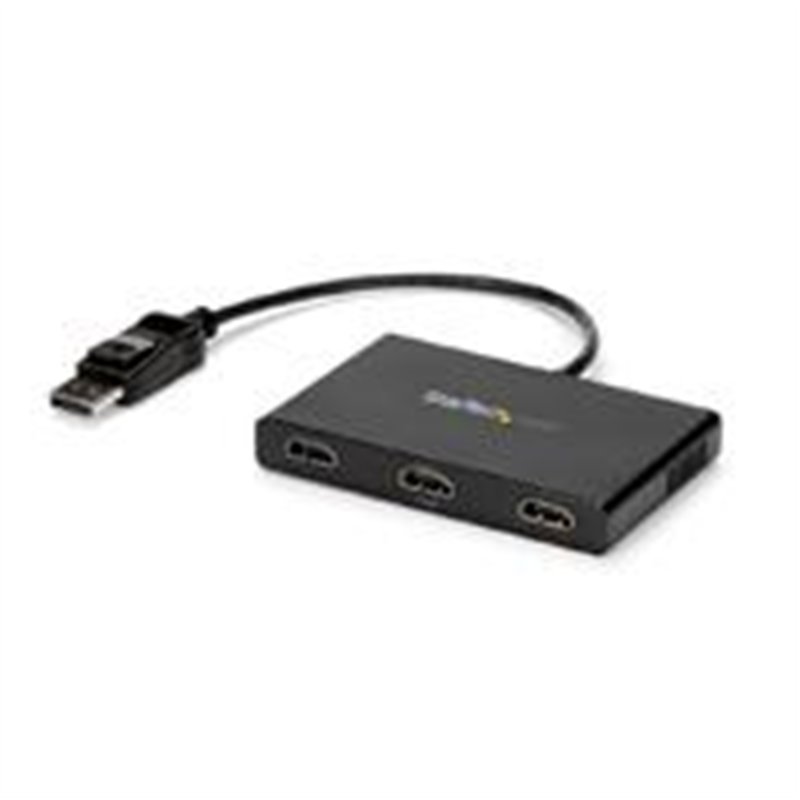 SPLITTER MULTIPLICADOR MST A 3 PUERTOS HDMI - HUB MST - ADAPTADOR MULTIMONITOR - CONCENTRADOR MST DISPLAYPORT 1.2 - 3X 1080P - A
