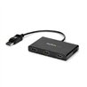 SPLITTER MULTIPLICADOR MST A 3 PUERTOS HDMI - HUB MST - ADAPTADOR MULTIMONITOR - CONCENTRADOR MST DISPLAYPORT 1.2 - 3X 1080P - A
