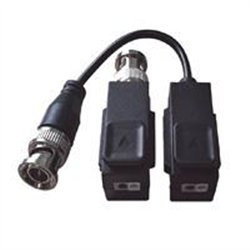 KIT DE TRANSCEPTORES BALLUNS TURBOHD HIKVISION DS-1H18S/E© BOTON PUSH / HASTA 8 MP (4K) / 100% COBRE / SOPORTA HD-TVI / AHD / CV