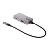 ADAPTADOR STARTECH.COM MULTIPUERTOS USB C - USB-C A HDMI 2.0 4K 60HZ, PD CON PASO DE 100W - HUB USB DE 3 PUERTOS DE 10GBPS - MIN