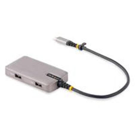ADAPTADOR MULTIPUERTOS USB-C - DOCKING STATION USB STARTECH.COM TIPO C HDMI 4K60 - HUB CONCENTRADOR USB 3.0 DE 3 PUERTOS - ENTRE