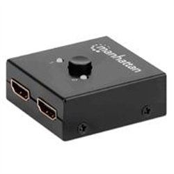 SWITCH HDMI,MANHATTAN,207850, 4K@60HZ, BIDIRECCIONAL 2:1