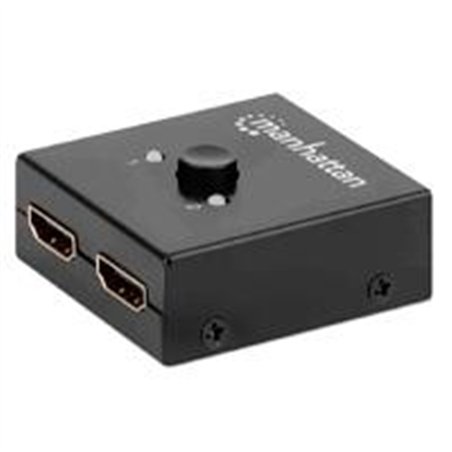 SWITCH HDMI,MANHATTAN,207850, 4K@60HZ, BIDIRECCIONAL 2:1