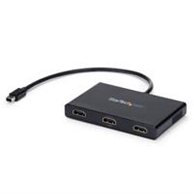 SPLITTER MULTIPLICADOR MST MINI DISPLAYPORT A 3 PUERTOS HDMI - HUB MST - ADAPTADOR MULTIMONITOR - CONCENTRADOR MST DISPLAYPORT 1