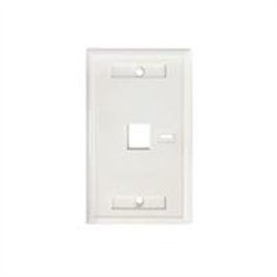 TAPA FACEPLATE , INTELLINET, 772389, BLANCO 1 PERF. ETIQUETA