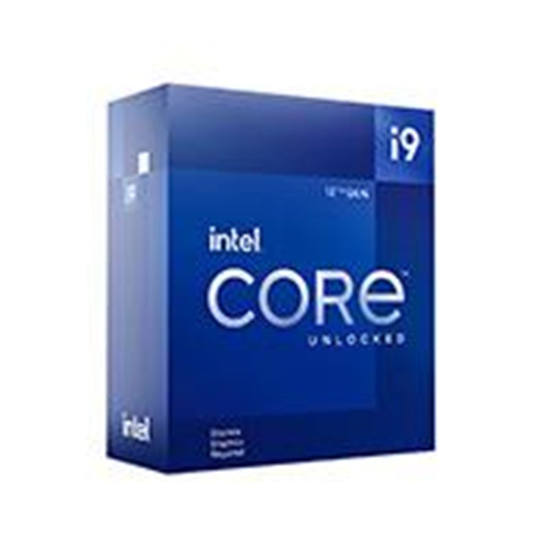PROCESADOR INTEL CORE I9-12900KF S-1700 12A GEN /3.2 - 5.2 GHZ /CACHE 30MB /16 CORES 8P8E /SIN GRAFICOS /SIN DISIPADOR /GAMER AL