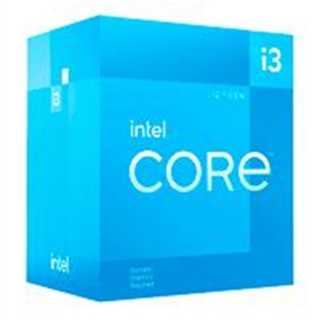 PROCESADOR INTEL CORE I3-12100F S-1700 12A GEN /3.3 - 4.3 GHZ /CACHE 12MB /4 CORES /SIN GRAFICOS /CON DISIPADOR /COMPUTO BASICO 