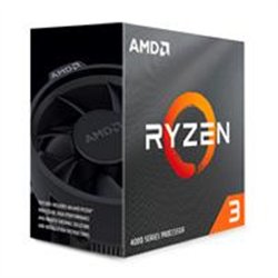 PROCESADOR AMD RYZEN 3 4100 S-AM4 4A GEN / 3.8 - 4.0 GHZ / CACHE 4MB / 4 NUCLEOS / SIN GRAFICOS / CON DISIPADOR / GAMER MEDIO