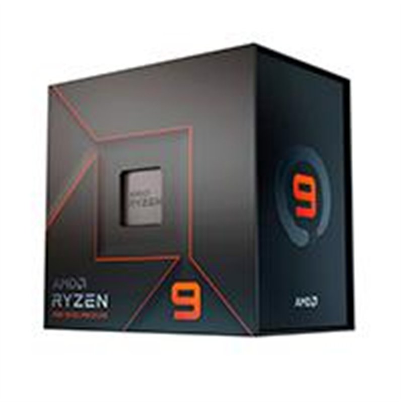 PROCESADOR AMD RYZEN 9 7900X S-AM5 7A GEN / 4.7 - 5.6 GHZ / CACHE 64MB / 12 NUCLEOS / CON GRAFICOS RADEON / SIN DISIPADOR / GAME