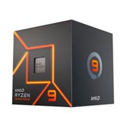 PROCESADOR AMD RYZEN 9 7900 S-AM5 7A GEN / 3.7 - 5.4 GHZ / CACHE 64MB / 12 NUCLEOS / CON GRAFICOS RADEON / CON DISIPADOR / GAMER