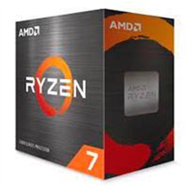 PROCESADOR AMD RYZEN 7 5700 S-AM4 5A GEN / 3.7 - 4.6 GHZ / CACHE 16MB / 8 NUCLEOS / SIN GRAFICOS / CON DISIPADOR / GAME ALTO